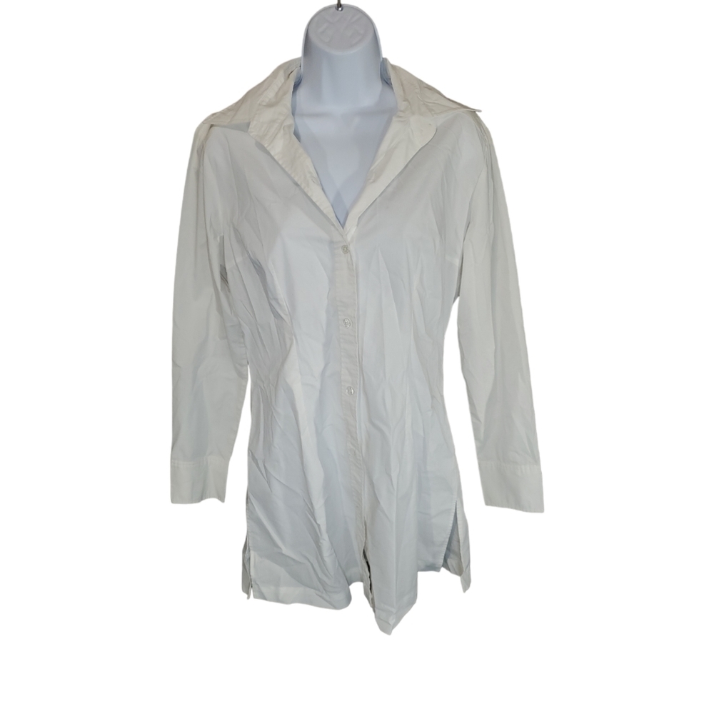 NY&CO Long Button Down Top - Picture 3 of 8